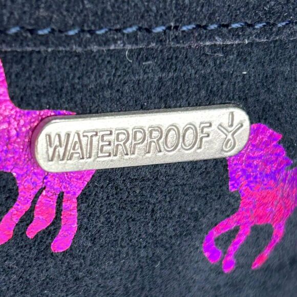 EMU Australia Girls Boots Sz K3 Rainbow Unicorn Brumby Mid-calf Serpa Lining - Picture 11 of 11